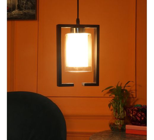 Lámpara Colgante Techo Decoración Elegante Cuadrada Jhn-5