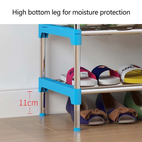 Almacenamiento Zapatos Ajustable Niveles Torre Hogar Rondon-5