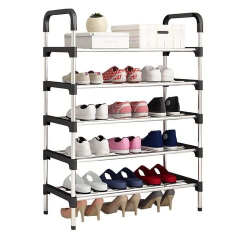 Almacenamiento Zapatos Ajustable Niveles Torre Hogar Rondon-7