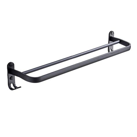 Ganchos Toallas Percha Dobles Toallero Pared Mano Rondon-0