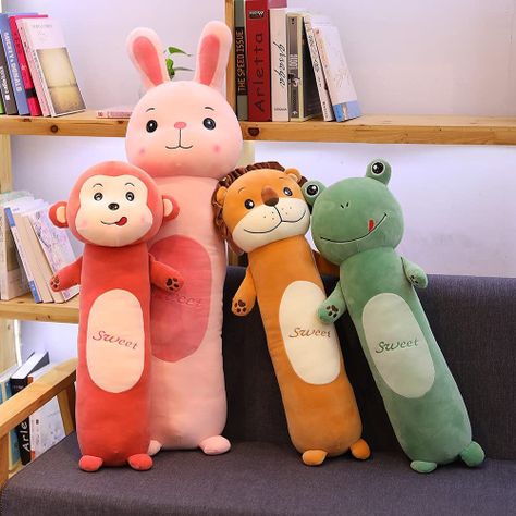 Peluches Alargados Antiestrés Súper Suaves Animalitos Rondon-1