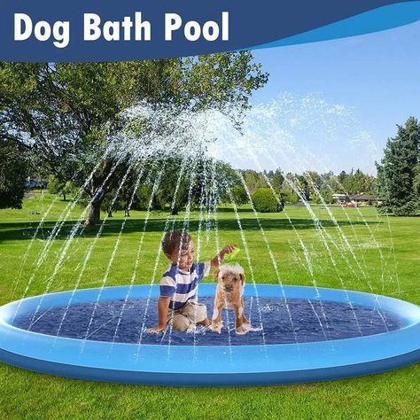 Juguete Mascotas Piscina Cojn Impermeable Perros Rondon-7