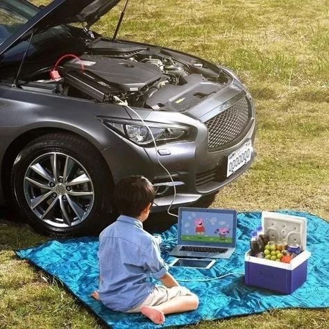 Iniciador Bateria Vehiculo Inversor Potencia Carro Rondon-1