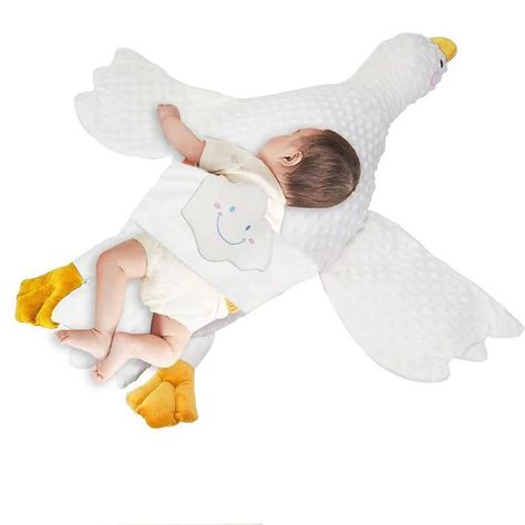 Almohada Bebé Recién Nacido Ganso Calmante Suave Rondon-2