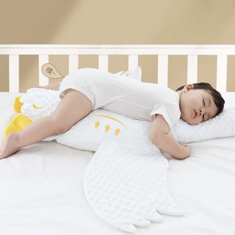 Almohada Bebé Recién Nacido Ganso Calmante Suave Rondon-4