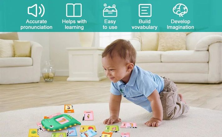 Maquina Aprendizaje Niños Educativo Palabras Enseñar Jer-3