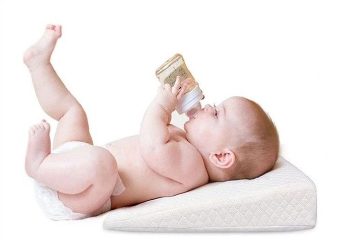 Almohada Dormir Bebé Recién Nacido Anti Reflujo Suave Rondon-2