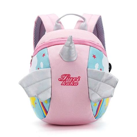 Mochila Escolar Jardín Infantes Niñas Unicornio Almacen Jer-0