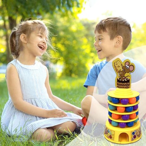 Juego Mesa Equilibrio Niños Ratón Diversión Rondon-3