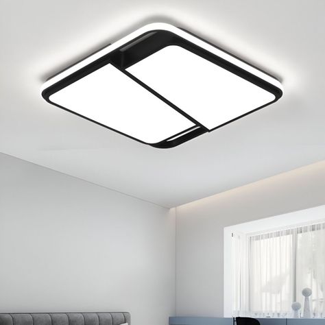LÁMPARA DE TECHO LED Acrílica Ultrafina Montaje Empotrado-2