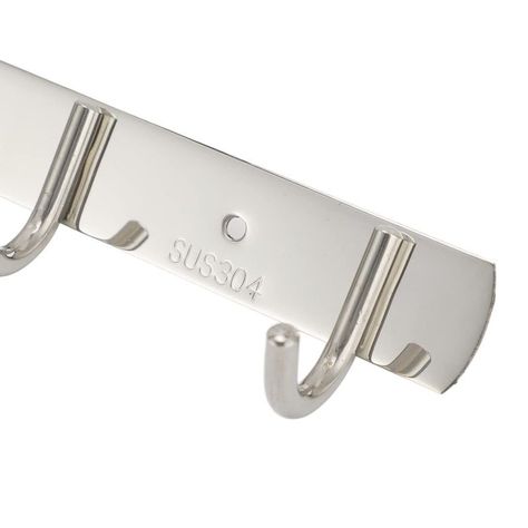 Colgador Pared Percha 5 Ganchos Abrigo Ahorro Espacio Rondon-5