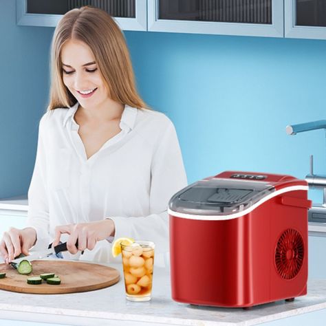 Máquina Portátil Hielo Compacta Encimeras Moderna Jhn-2