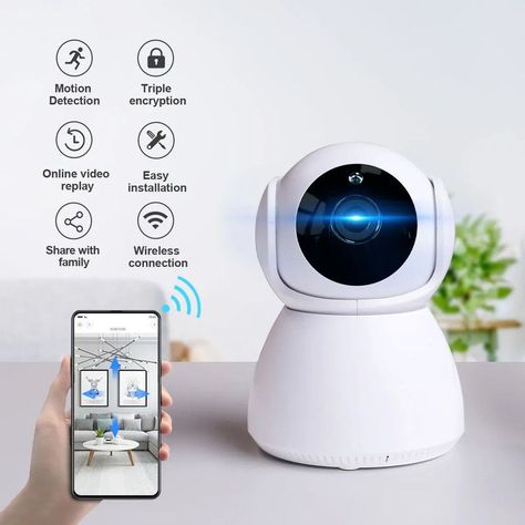 Cámara Domo Comunicación Bidireccional WiFi Vision Rondon-9
