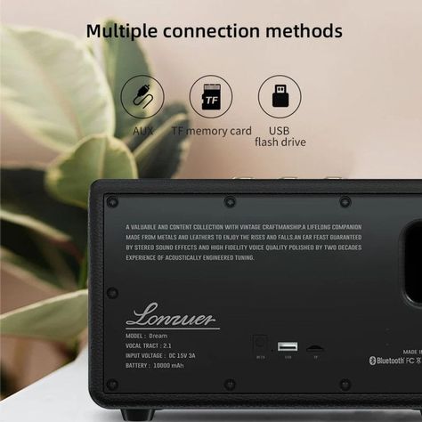 Parlante Portatil Bluetooth Amplificador Sonido Audio Rondon-6