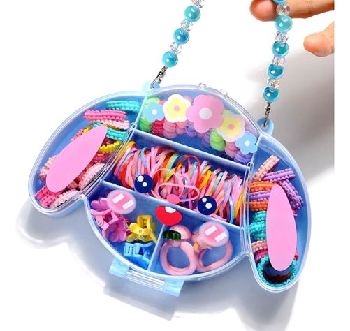 Set de 3 Pack Lazos Coleteros Niña Elásticos Cabello Jhn-7