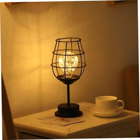 Lampara Mesa Escritorio Led Decorativa Nordico Rondon-6