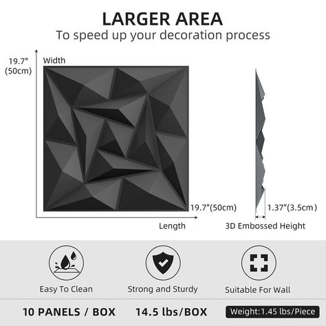 Panel Pared 3D Decoración Interior Flores Dormitorio Rondon-2