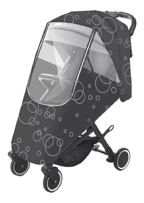 Funda Lluvia Coche Bebe Universal Impermeable Rondon-3