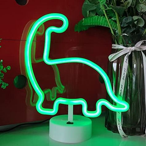 Lampara Dinosaurio Niño USB Decoracion Fiesta Habitacion Lau-2