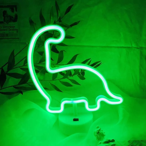 Lampara Dinosaurio Niño USB Decoracion Fiesta Habitacion Lau-5