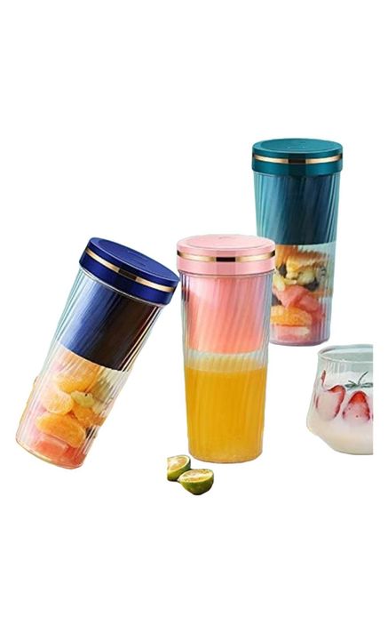 Licuadora Vaso 300ml Procesadora Portátil USB Recargable Lau-0