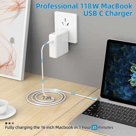 Adaptador Corriente Cargador Rápido USB C Portatil Rondon-3