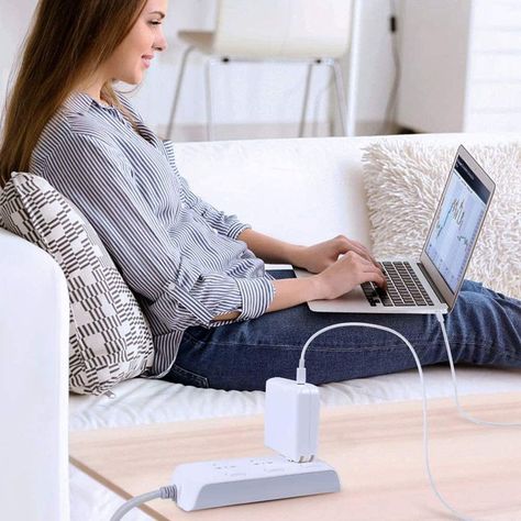 Adaptador Corriente Cargador Rápido USB C Portatil Rondon-5