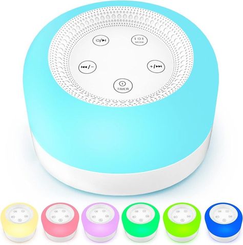 Máquina Monitor Bebe Sonido Ruido Luces Nocturnas Rondon-3