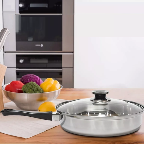 Juego Ollas Cocina Batería 12 Pzs Cacerolas Sarten Rondon-4