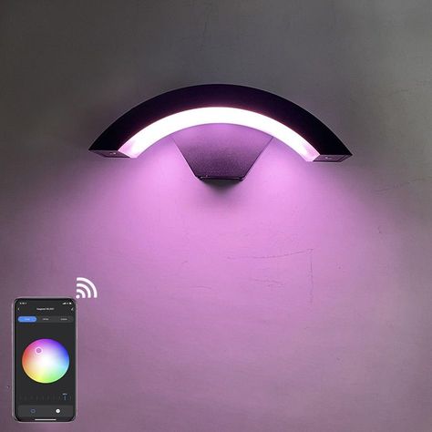 Aplique Luz Pared Impermeable LED 9W Exteror Jardin Lau-3