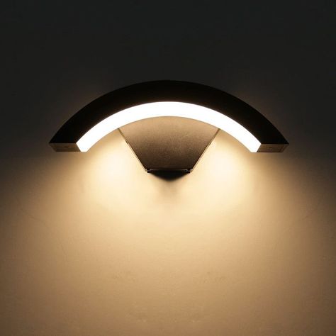 Aplique Luz Pared Impermeable LED 9W Exteror Jardin Lau-5