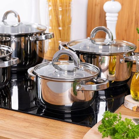 Juego Utensilios Cocina Tapa Antiadherente Resistente Rondon-6