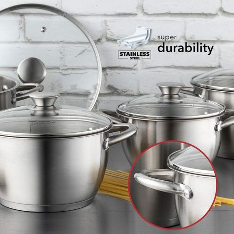 Juego Utensilios Cocina Tapa Antiadherente Resistente Rondon-8