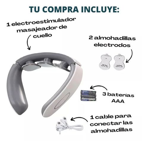 Masajeador Cuello Electroestimulador Cervical  Lau-1