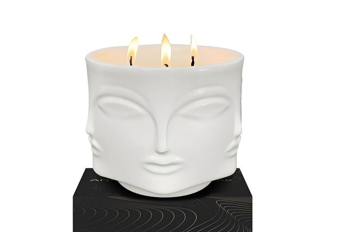 Maceta Plantas Cactus Ceramica Forma Cara Decorativo Lau-0