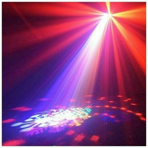 Maquina Luces Bola Magica Laser Efecto Estroboscopicas Lau-7