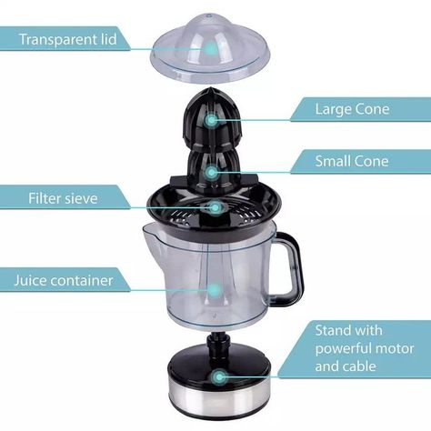 Exprimidor Profesional Rotación Cítricos Rondon-2