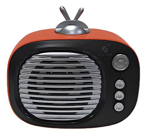 Parlante Pequeño Radio Recargable Portatil Portacelular Lau -0