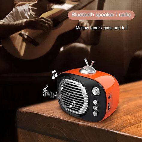 Parlante Pequeño Radio Recargable Portatil Portacelular Lau -1