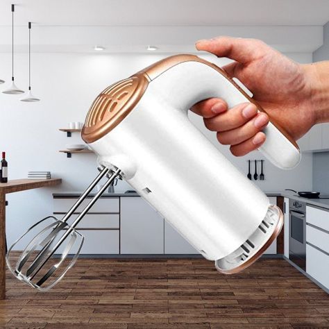 Batidora 200W Mano Mezcla Reposteria Torta Automatica Lau-6
