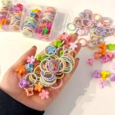 Set de 5 Pack Gomas Pinzas Elásticas Niñas Coleteros Jhn-2