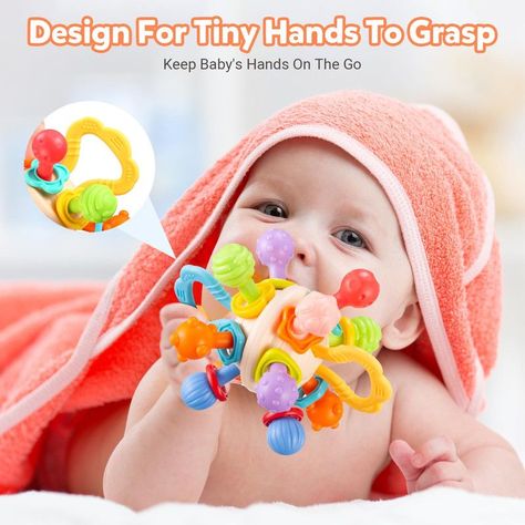 Juguete Denticion Sensorial Morder Bebes Lau-5