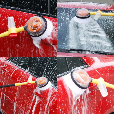 Cepillo Limpieza Auto Dispensador Lavado Automático Rondon-7