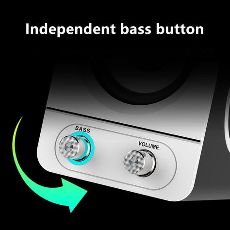 Altavoz Computadora Escritorio USB Portátil Rondon-4