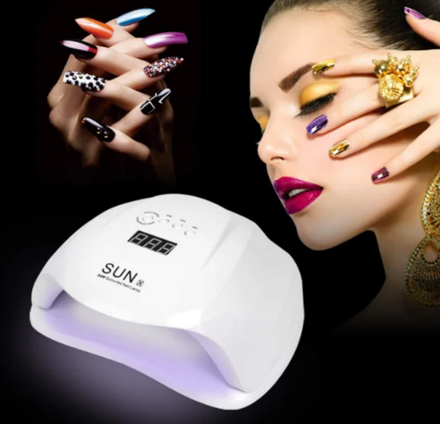 Lampara LED Ultravioleta 54W SunX Manicure Gel Secado Lau-1