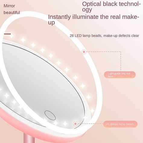 Espejo Maquillaje LED Iluminacion Mujer Espejo Rondon-7