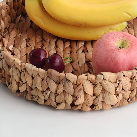 Set de 3 Bandeja Cesta Almacenamiento Jacinto Natural Jhn-8
