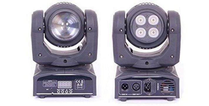 Luz Escenario Doble Cara Luces Cabeza móvil Indicador Rondon-0