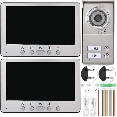 Camara Intercomunicacion Monitor Seguridad Interior Rondon-4