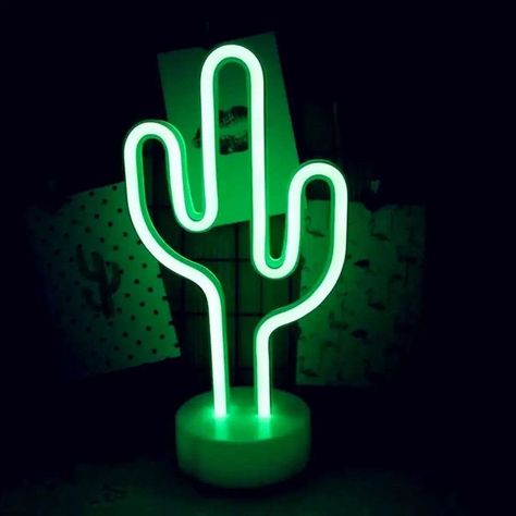 Lampara Cactus Decoracion Escritorio Niños Portati USB Lau-5